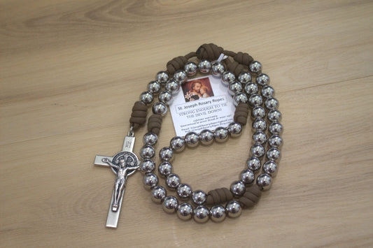 MEGA Paracord Rosary - HEAVY!!!