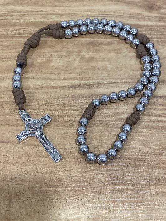 MEGA Paracord Rosary - HEAVY!!!