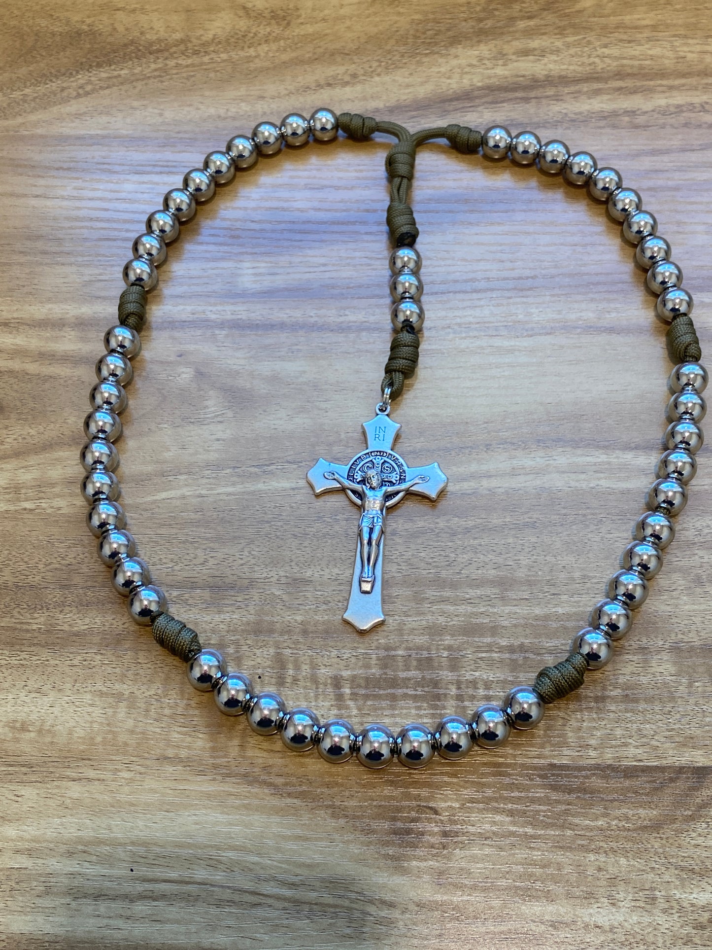 MEGA Paracord Rosary - HEAVY!!!